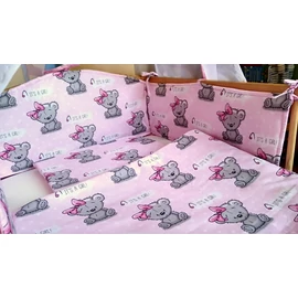 9 Hónap - 4 részes bébi ágynemű   - Little girl