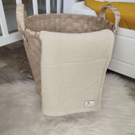 Dupla géz babatakaró - Beige