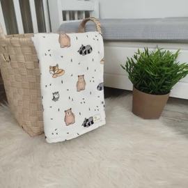 Dupla géz babatakaró - Erdei állatok 