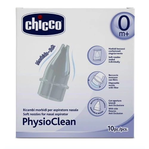 Chicco PhysioClean manuális szívósíphoz alkatrész - 10 db