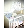 Kép 2/6 - Babaágynemű szett - Little Star baldachinnal
