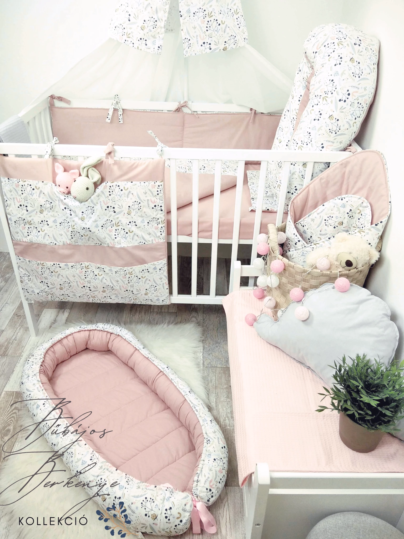 Babaágynemű szett - Bűbájos Berkenye