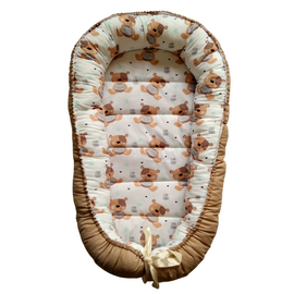 XL többfunkciós babafészek - Teddy macim