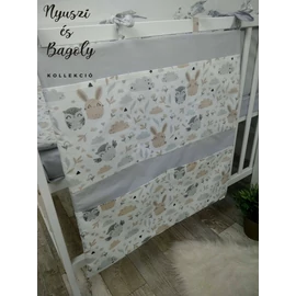 Zsebes tároló - Nyuszi és Bagoly  Zsebes tároló - Nyuszi és Bagoly