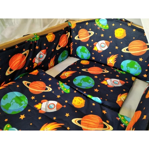 9 Hónap - 4 részes bébi ágynemű   - Galaxis