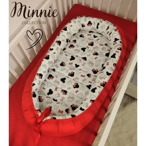 XL többfunkciós babafészek - Minnie
