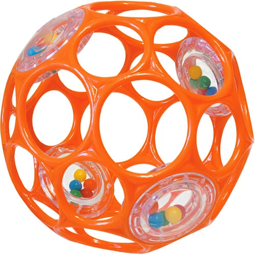 Oball Rattle labda - narancssárga
