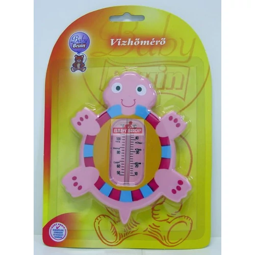 Baby Bruin vízhőmérő teknős Pink