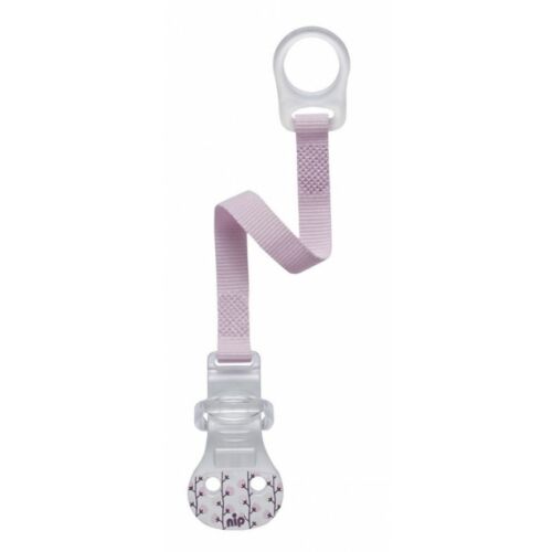 Nip Cumiszalag csipesszel /rugalmas gyűrű/ - pink