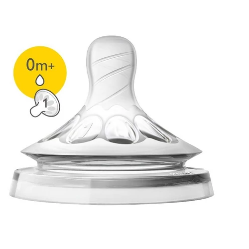 Philips Avent Natural etetőcumi 1 lyukú, újszülöttek számára