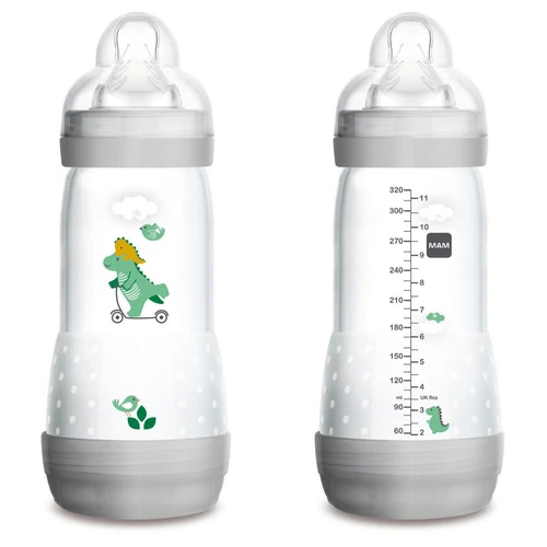 Mam Anti-Colic cumisüveg 320 ml - Dínó