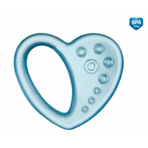 Canpol hűtórágóka szív alakú - kék