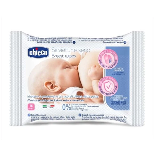 Chicco Melltörlőkendő szoptatás előtt és után - 72 db