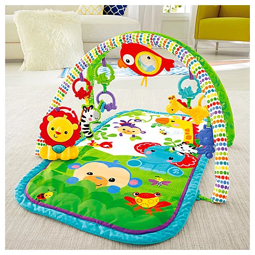 Fisher-Price: Esőerdős 3 az 1-ben zenélő játszószőnyeg