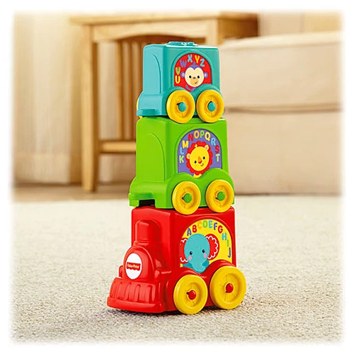 Fisher-Price: Kerekes rakosgatós vonatkocsik