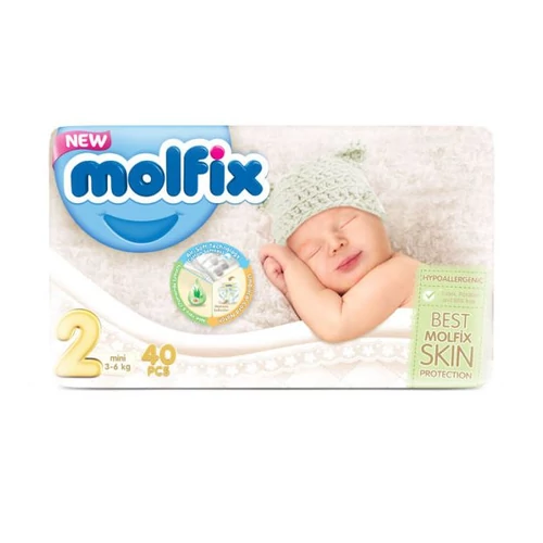 Molfix pelenka(2) 3-6 kg 40db-os
