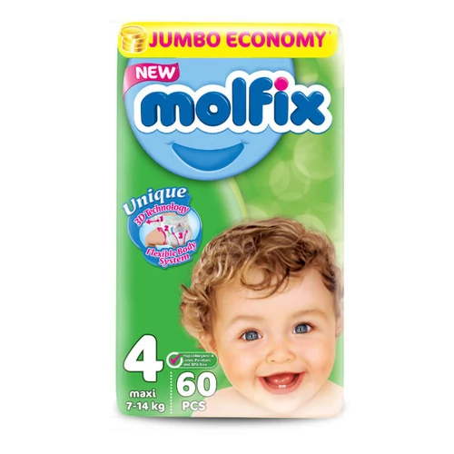 Molfix pelenka(4) 7-14 kg 60 db-os