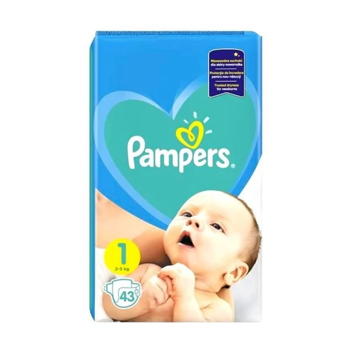 Pampers New Baby 1 Newborn pelenka - 43 db -