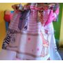 Kép 4/4 - 9 Hónap - 4 részes baba ágynemű - Rózsaszín szafari