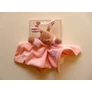 Kép 2/2 - Baby Bruin Plüss nyuszi szundikendő 25x25 cm - babarózsaszín