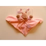 Kép 1/2 - Baby Bruin Plüss nyuszi szundikendő 25x25 cm - babarózsaszín