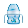 Kép 1/3 - Mam Starter Cup extra puha aszimmetrikus csőrrel 150ml kék