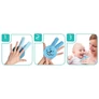 Kép 2/3 - MAM Oral Care szájápolási szett Rabbit Blue