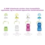 Kép 2/2 - Mam Sports Cup itatópohár 330 ml szeleppel Pink