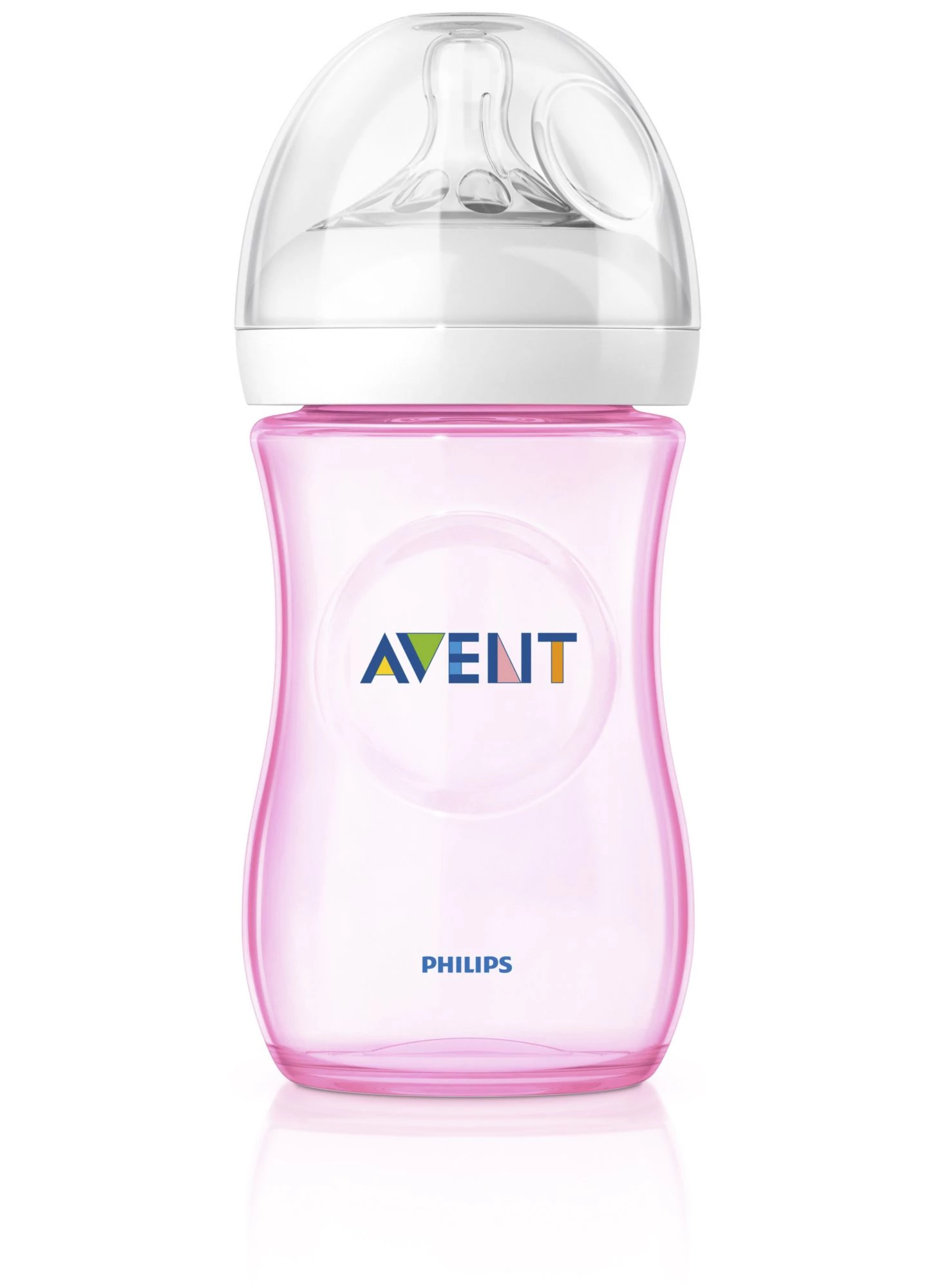Philips Avent Natural cumisüveg PP 260 ml BPA nélkül Pink