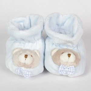 Baby Bruin Plüss tutyi 10 cm talp méret babakék
