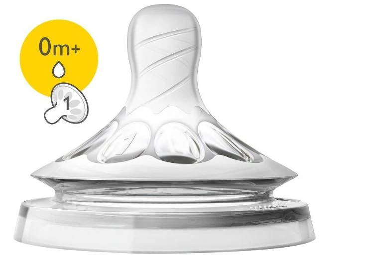 Philips Avent Natural etetőcumi 1 lyukú, újszülöttek számára
