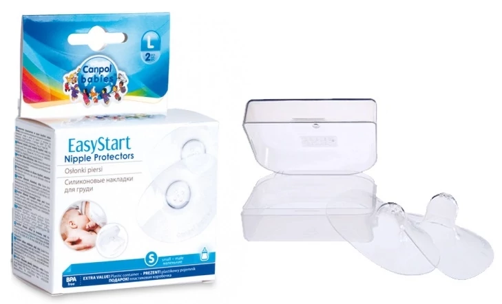 Canpol  EasyStart bimbóvédő kicsi - S méret -  2 db