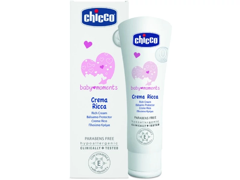 Chicco Bőrtápláló krém Omega3 és E-vitaminnal