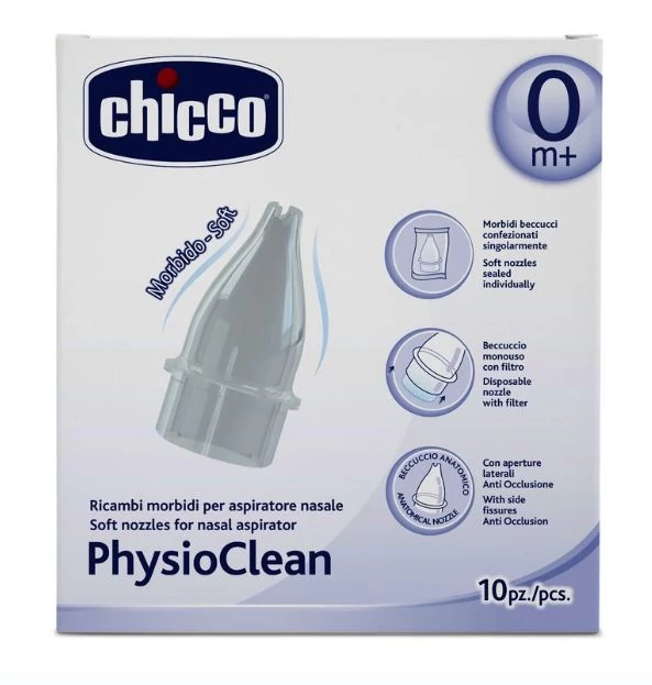Chicco PhysioClean manuális szívósíphoz alkatrész - 10 db