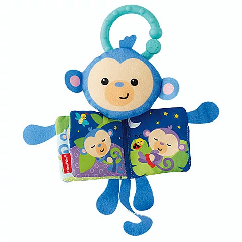 Fisher-Price: Majom pajtás puha könyvvel
