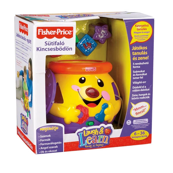 Fisher-Price Sütifaló Kincsesbödön - 2 nyelvű