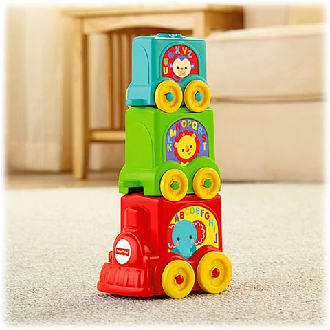 Fisher-Price: Kerekes rakosgatós vonatkocsik