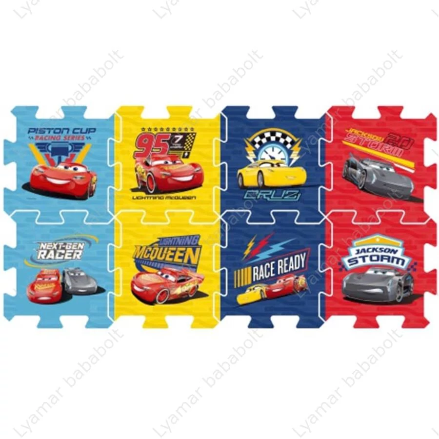 Verdák 2 nagyméretű habszivacs puzzle 8 db