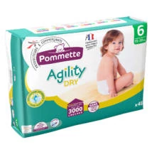 Pommette Junior+ pelenka 6 (15-30 kg) 48 db
