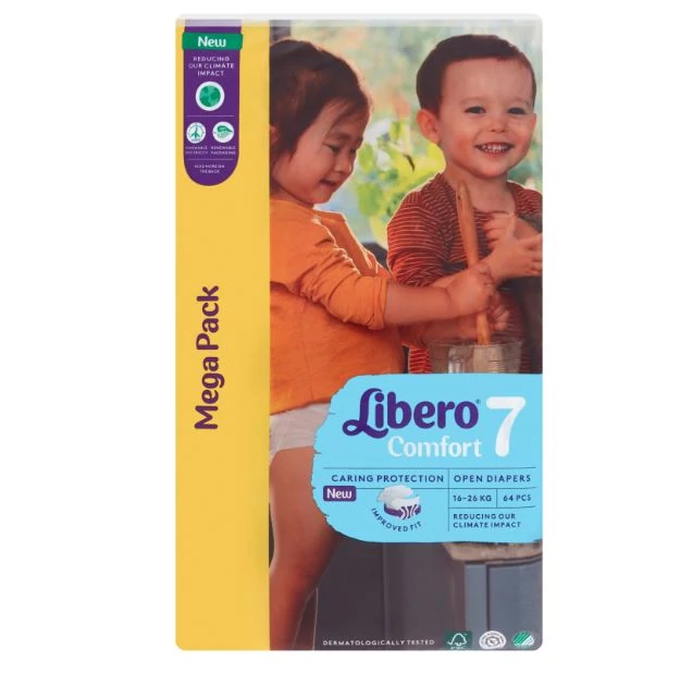 Libero Comfort Mega Pack 7-es 16-26 kg - 64 db pelenka