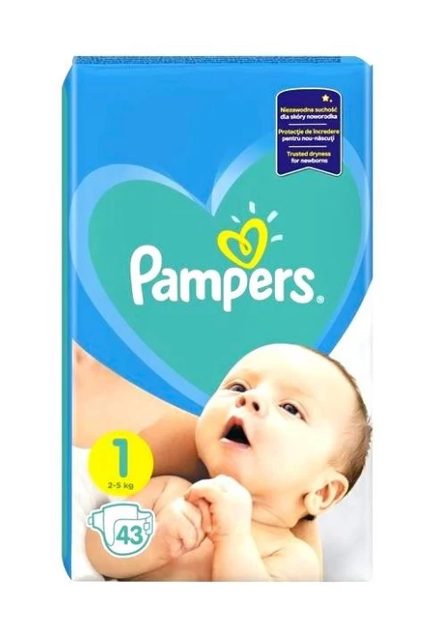 Pampers New Baby 1 Newborn pelenka - 43 db -