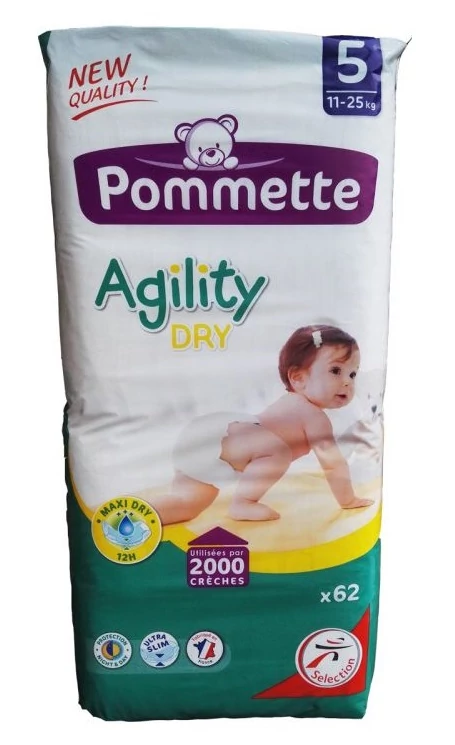 Pommette Junior pelenka 5 (12-25 kg) 62 db